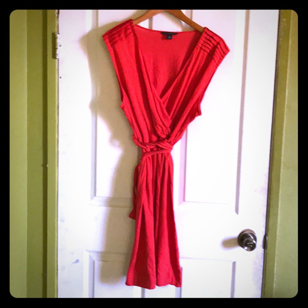 BANANA REPUBLIC ORANGE DRESS